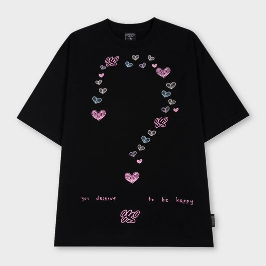 Product Description: LOVE ICON Embroidered Tee - Soft, Smooth, and Cool Cotton T-shirt   Size XL